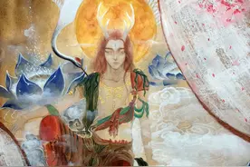 《山海经》中的神兽，屡次被小说电影改编，烛九阴到底是什么？图片