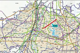 天府大道眉山段推荐线路详细走向，双向12车道，设计时速80公里图片