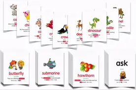 实用到爆！超赞单词闪卡1200张，配图、音标、例句学了就懂图片