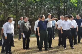 海南省委副书记李军到松涛水库调研图片