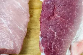 一样是猪肉，“深色和浅色”有这么大区别，弄懂了再买就不用吃亏图片