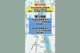 6月15日起！太原部分路段单双号限行区域图来了！图片
