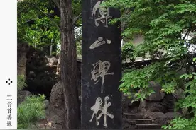 碑林公园之傅山碑林：风骨嶙峋励后人图片