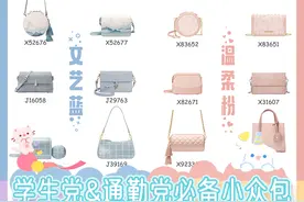 学生党&通勤党必备小众包包｜高级色系推荐图片