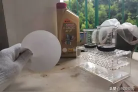 用一张滤纸告诉你踏板车为什么没有机油滤芯，机油滤作用实测图片