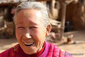 河南农村老奶奶驻颜有术，人称“老神仙”，不知自己年龄大小图片