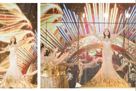 金鹰女神宋茜真神气，穿白T黑裤秀身材，一言不合就和陈伟霆尬舞图片