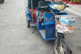 三轮车跑起来车把总是左右摇摆扶不住怎么办？一个技巧轻松修好图片