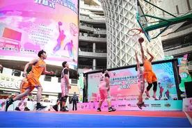 李秋平现场助阵 第三届上海市民篮球节启动图片