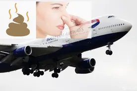 臭气熏天！英国飞机厕所一泡屎冲不下去导致国际航班返航图片