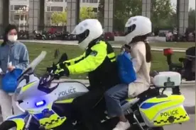 交警被举报公车私用载女朋友兜风？真相是.....图片