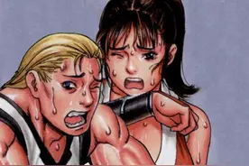 《拳皇》藏匿于杂志中的剧情：初次见面，八神烧了薇思麦卓的衣服图片