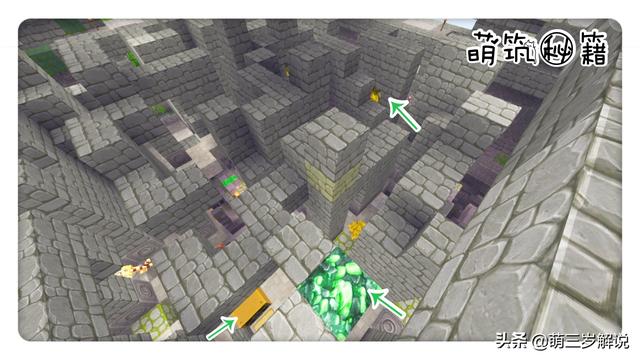 迷你世界：雨林神庙的机关奖励，宝藏与危险并存