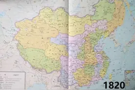 中国200年以来的行政区划变迁，地图版！图片