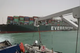 沙尘暴让苏伊士巨轮搁浅？蝴蝶翅膀掀起全球涨价风暴图片