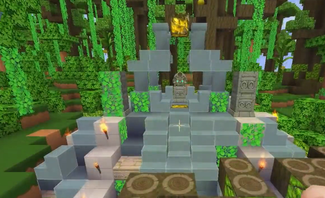 迷你世界新版本抢先知，雨林地图小清新，还能召唤神秘遗迹