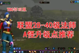 TBC怀旧服：联盟28-40级法师A怪升级的地方推荐图片