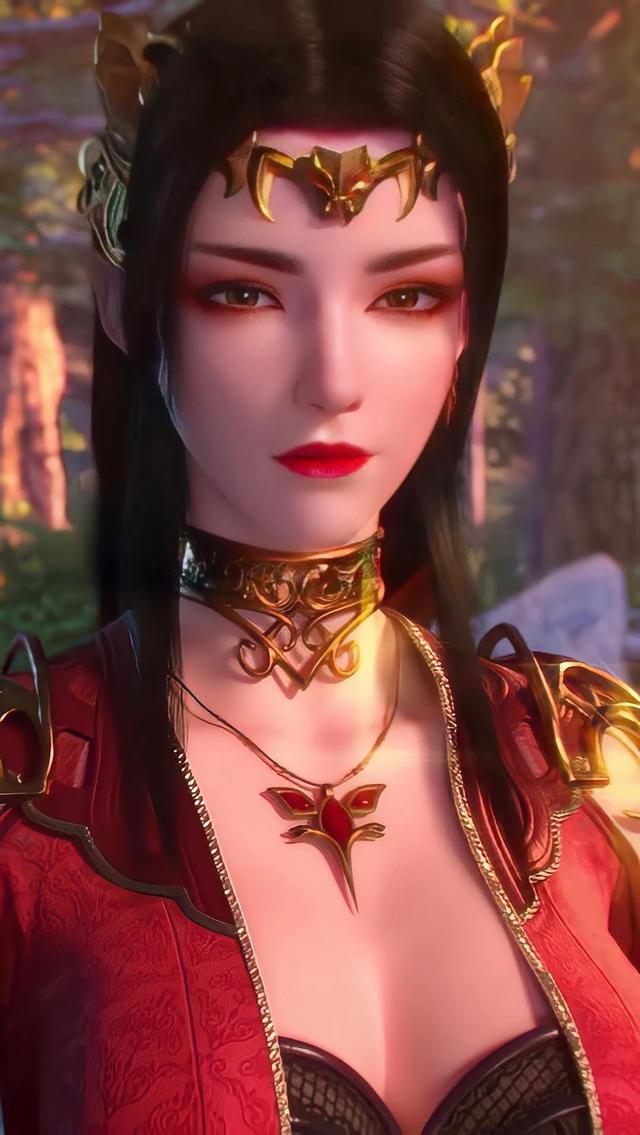 国漫壁纸|美杜莎一身红妆是要嫁给谁,是你吗?