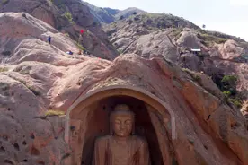 宁夏：须弥大佛窟檐“体检”进行时图片