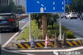 在昆明看到这个交通标志牌，你知道该怎么走吗？图片
