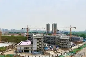 高新区第二十一小学7月30交付，今秋开学图片