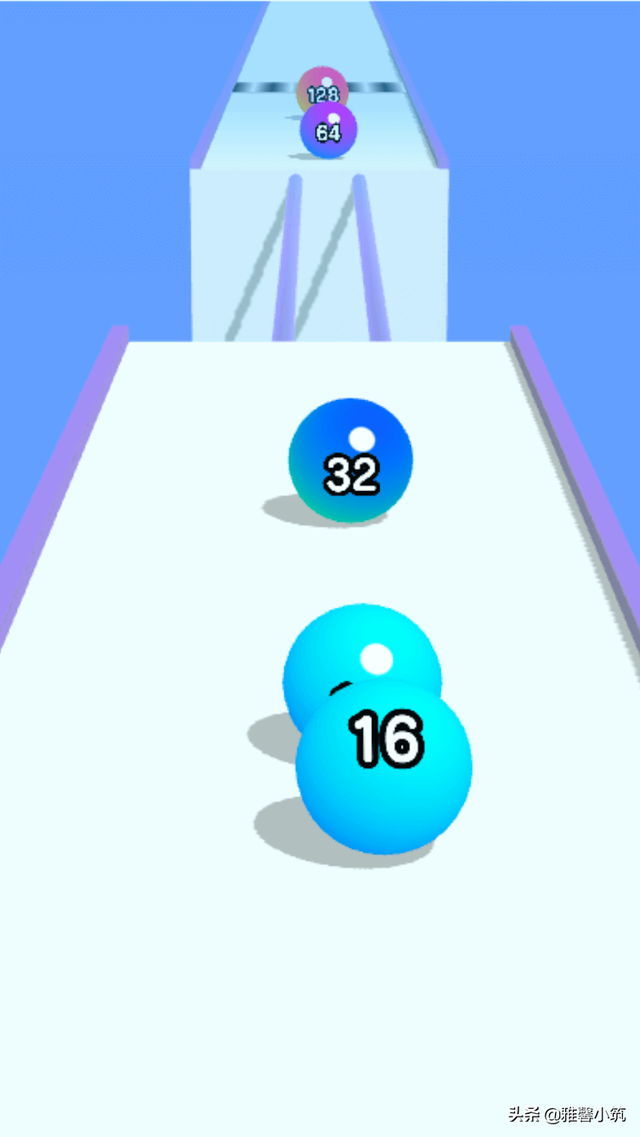 KAYAC益智跑酷手游《BallRun2048》汇聚合成与动作双重玩法