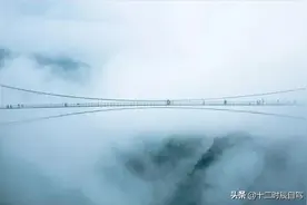 磐安世界第一高空悬廊、华东第一玻璃桥，够胆你就来吧来吧来吧图片