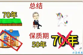我们花光积蓄买的商品房，实际的产权期限，其实不足70年图片