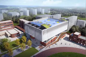 金牛区天回全民健身运动场馆改扩建工程，附上建筑方案设计效果图图片