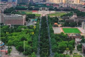 从空中俯瞰一下长春“绿妆”，看城市生态文明建设图片
