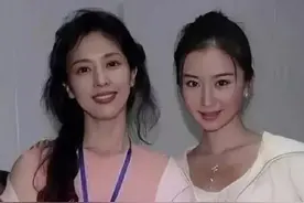 一家3代刘亦菲“最丑”巅峰颜值的舒畅和刘亦菲的妈妈气场强大图片