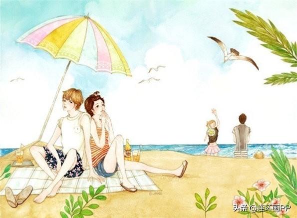 插画欣赏：我所向往的爱情…