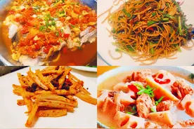 老婆生日，花不到100做了8道菜，朋友都说：“比年夜饭丰富”图片