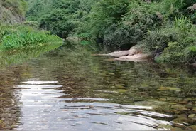 广西武宣县东乡双髻河：天然泳池，避暑胜地图片