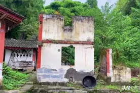 四川广安有个无人村，房屋无人住荒废多年，水果无人摘，一片荒芜图片