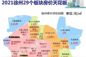 徐州2021年6月25日首批集中供地拍卖，各房企抢地大战一触即发图片