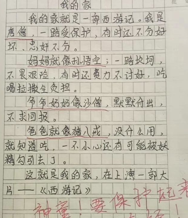小学生满分作文火了，短短200字用了14个成语，老师自叹不如