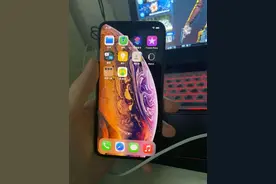 捡了一个“垃圾”苹果手机，用着将就一下图片