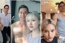 56岁冻龄高颜值老爸爆红网络！网友：还缺后妈吗？图片