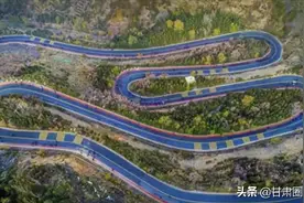 兰州人的后花园：升级版罗九公路，颜值爆表图片