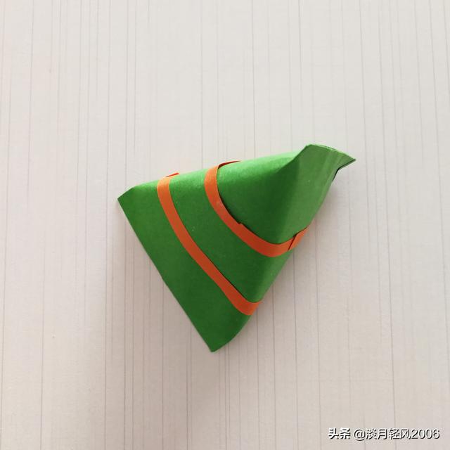 端午节幼儿园手工，用卡纸做粽子，简单易学，有教程
