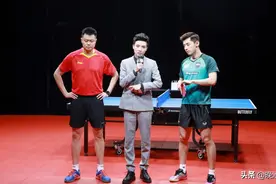 国乒攻削大战，张继科PK侯英超轻松获胜，昔日藏獒帅气依旧图片