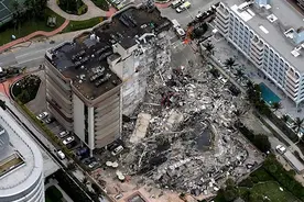 美国式救援秀出骚操作，百丈大楼瞬间成平地，废墟下121人成冤魂图片