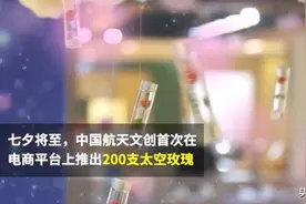 太空育种玫瑰首次七夕亮相：花期长，象征爱情更加长久图片
