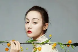 迪丽热巴花箭封面，清冷飒爽金属环编发，江湖女侠热巴表现力十足图片