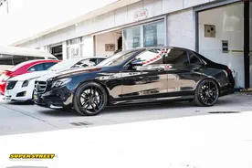SuperStreet改装日记-奔驰E级更换Brembo HP2000高性能刹车片图片