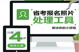 吉林省直事业单位网上报名流程及报名照片在线处理工具使用教程图片