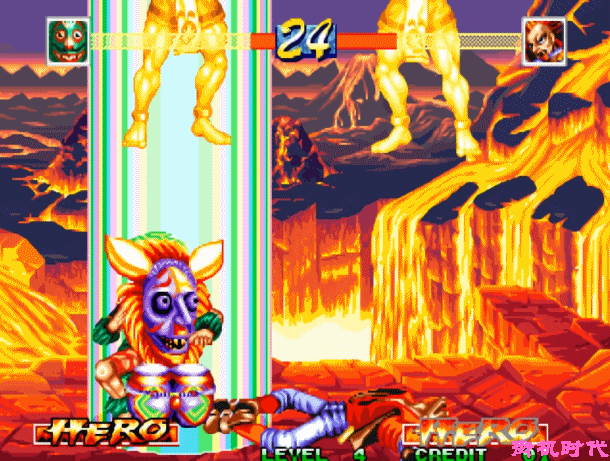 经典街机《世界英雄》极度残忍的必杀技，让人无法释怀的秘密花园