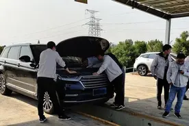 山东首台顶配汉龙旷世，25万元的"大路虎"，修车修到总部图片