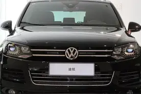 大众途锐4.2 V8实拍，个人认为内外最舒服的一代图片